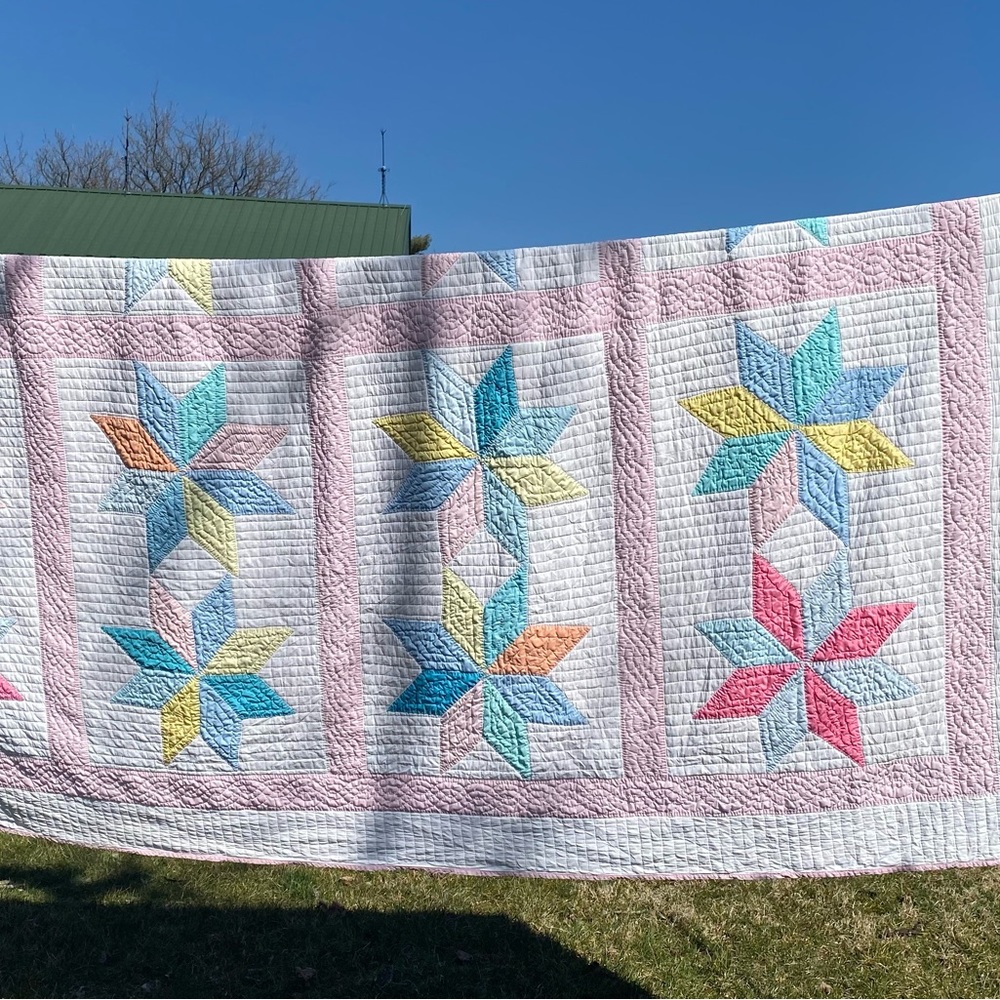 Star quilt vintage